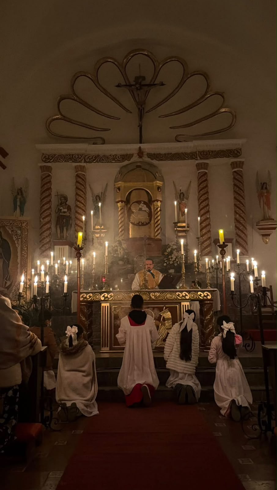 Presbiterio del Ex Convento de San Juan Bautista de Tetela del Volcán